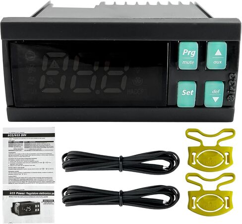 IR33F0AHA0 17819471 جهاز التحكم في درجة الحرارة بالترموستات مع 2 مجسات استشعار درجة الحرارة ل Atosa True Migali Avantco in Kuwait