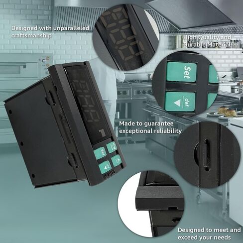 IR33F0AHA0 17819471 جهاز التحكم في درجة الحرارة بالترموستات مع 2 مجسات استشعار درجة الحرارة ل Atosa True Migali Avantco in Kuwait