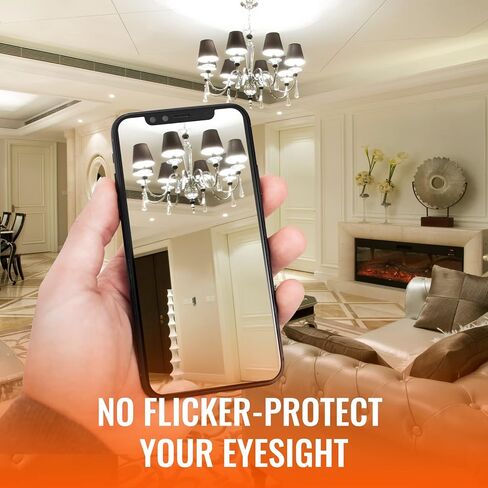 لمبات إديسون LED مكافئة 60 وات، 6 وات عاكس للضوء أبيض دافئ 2700 ك زجاج كهرمان، لمبة إضاءة عتيقة مع قاعدة E26، مصابيح خيوط LED عتيقة ST64، 600LM، مدرج في قائمة UL، 6 عبوات من المصابيح العلوية على شكل دمعة in Kuwait
