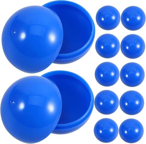 jojofuny 50Pcs Balls Hollow Raffle Balls Diameter 3cm Openable Ball for Raffles Entertainment Game Party (Blue) in Saudi Arabia