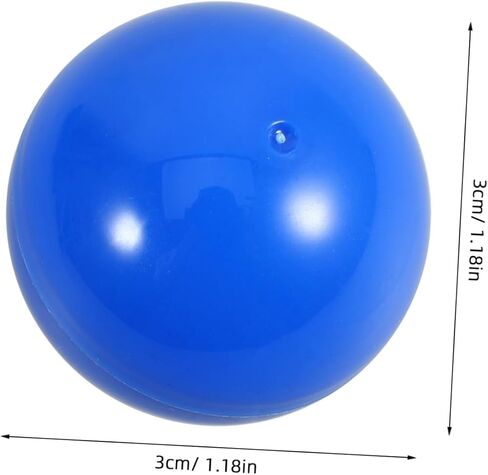 jojofuny 50Pcs Balls Hollow Raffle Balls Diameter 3cm Openable Ball for Raffles Entertainment Game Party (Blue) in Saudi Arabia
