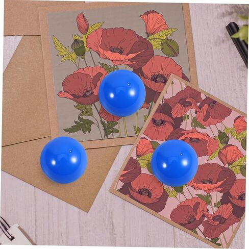 jojofuny 50Pcs Balls Hollow Raffle Balls Diameter 3cm Openable Ball for Raffles Entertainment Game Party (Blue) in Saudi Arabia
