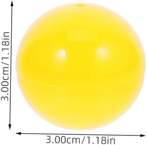 50 قطعة من كرات السحب المجوفة من jojofuny بقطر 3 سم قابلة للفتح لحفلات ألعاب رافلز الترفيهية (أزرق) in Kuwait