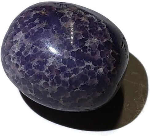 1pc Grape Agate Aka Purple Botryoidal Chalcedony 21mm - 24mm Rare High Grade Hand Polished Tumbled Natural Healing Crystal Gemstone An Amazing New Find from Indonesia in Saudi Arabia