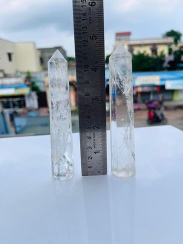 مجموعة مكونة من 3 قطع من نقاط كريستال الجمشت، وعصا الجمشت، وبرج كريستال جمشت كبير، ومسلة جمشت، وعصا جمشت الأحلام، ونقاط كريستال in Kuwait