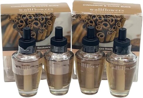 Bath & Body Works WallFlower Bulb Refills - Cinnamon & Clove Buds - Four Bulbs! in Saudi Arabia