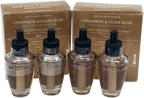 Bath & Body Works WallFlower Bulb Refills - Cinnamon & Clove Buds - Four Bulbs! in Saudi Arabia