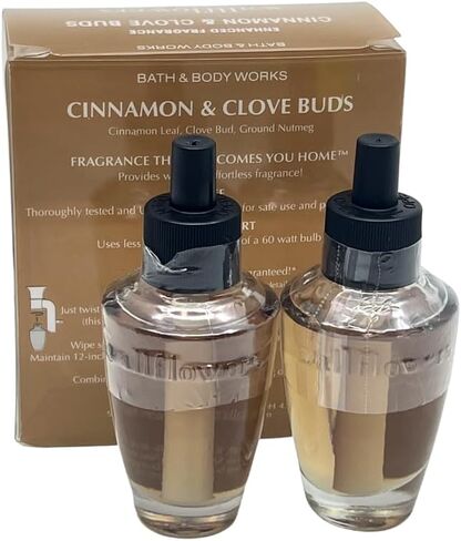 Bath & Body Works WallFlower Bulb Refills - Cinnamon & Clove Buds - Four Bulbs! in Saudi Arabia