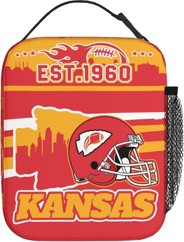 Kansas Lunch Bag Gifts, Kansas Lunch Box Gifts for Men Women, Insulated Kansas Tote Cooler for Boys Girls in Saudi Arabia