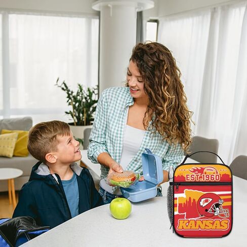 Kansas Lunch Bag Gifts, Kansas Lunch Box Gifts for Men Women, Insulated Kansas Tote Cooler for Boys Girls in Saudi Arabia