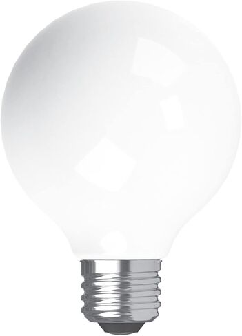 GE Reveal LED Light Bulbs, 60 Watt, G25 Globe Bulbs, Medium Base (2 Pack) in Saudi Arabia