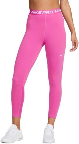 Nike Womens Pro 365 7/8-Length Leggings، Pink، M Regular US in Saudi Arabia