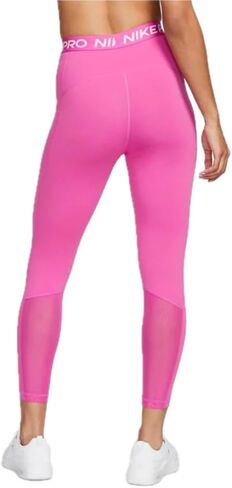 Nike Womens Pro 365 7/8-Length Leggings، Pink، M Regular US in Saudi Arabia
