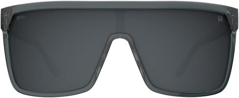 SPY Unisex-Adult Round Flynn Translucent Happy Gray Gunmetal Spectra, Multi, One Size in Saudi Arabia