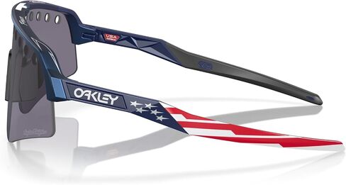 Oakley Men's OO9465 Sutro Lite Sweep Rectangular Sunglasses, TLD Blue Colorshift/Prizm Grey, 39 mm in Saudi Arabia