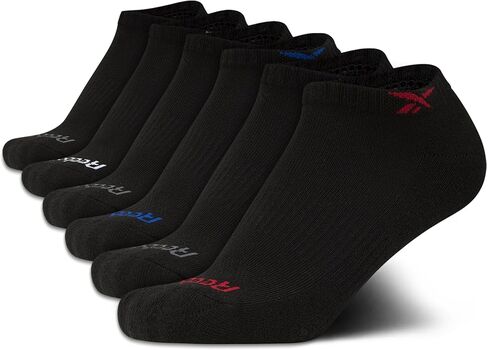 Reebok Boys Cushion Comfort Low Cut Basic Socks (6 Pack) in Kuwait