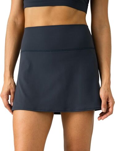 Colorfulkoala Women's Dreamlux Tennis Skort High Waisted Athletic Golf Casual Skirts Built-in Shorts with 2 Pockets in Kuwait