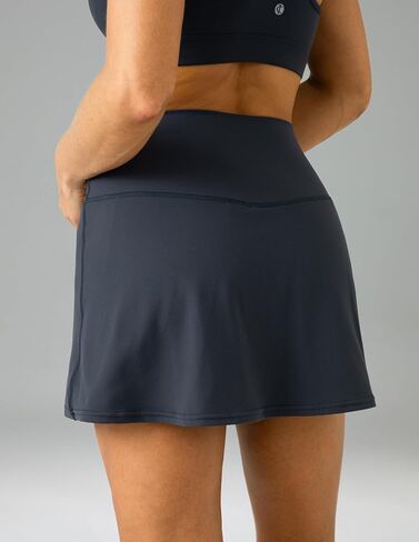 Colorfulkoala Women's Dreamlux Tennis Skort High Waisted Athletic Golf Casual Skirts Built-in Shorts with 2 Pockets in Kuwait