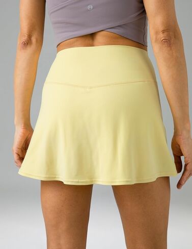 Colorfulkoala Women's Dreamlux Tennis Skort High Waisted Athletic Golf Casual Skirts Built-in Shorts with 2 Pockets in Kuwait