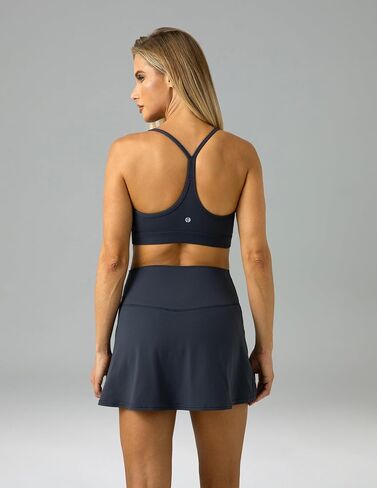Colorfulkoala Women's Dreamlux Tennis Skort High Waisted Athletic Golf Casual Skirts Built-in Shorts with 2 Pockets in Kuwait