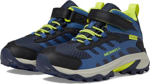 Merrell Moab Speed ​​2 Mid A/C مقاوم للماء (للأطفال الصغار/الأطفال الكبار) in Saudi Arabia