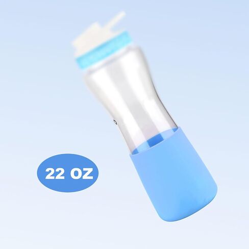 Silicone Water Bottle Sleeve, Water Bottle Protective Cover Water Bottle Holder Prevent Collision Water Bottle Boot for Cirkul Water Bottle 22oz in Kuwait