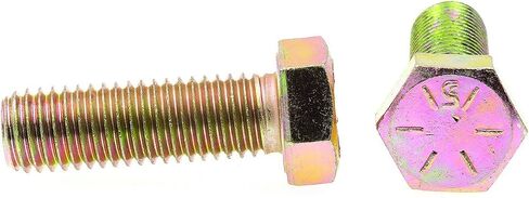 براغي غطاء رأس سداسية 9106473 من Prime-Line، درجة 8، 5/8 بوصة - 11 × 2 بوصة، زنك أصفر درجة 8 (10 عبوات) in Saudi Arabia