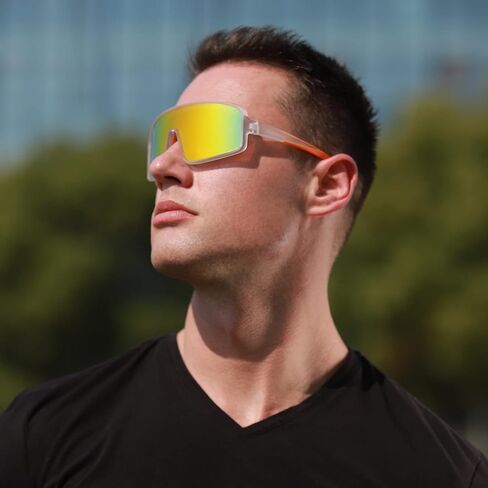 MALIDAK Youth Sunglasses, Polarized Sunglasses for Kids, Children Baseball Sunglasses for Age 8-16 in Kuwait