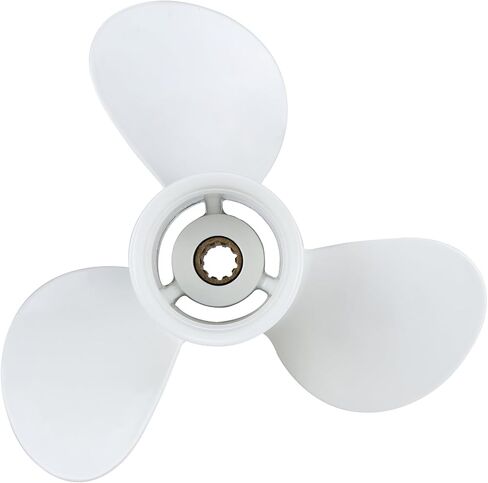 NovelBee 9 7/8x11 1/4-F استبدال المروحة المصنوعة من سبائك الألومنيوم لمحرك ياماها الخارجي 20HP 25HP 30HP in Saudi Arabia