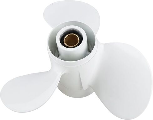 NovelBee 9 7/8x11 1/4-F استبدال المروحة المصنوعة من سبائك الألومنيوم لمحرك ياماها الخارجي 20HP 25HP 30HP in Saudi Arabia