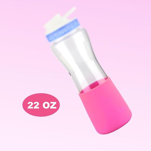 Silicone Water Bottle Sleeve, Water Bottle Protective Cover Water Bottle Holder Prevent Collision Water Bottle Boot for Cirkul Water Bottle 22oz in Kuwait