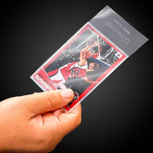 Ultra PRO - CardPreserver 25Ct. Transparent Card Preserver, Protect & Store Collectible Sports Cards, & Standard Size Cards up to 35PT, 2-in-1 Protective Sleeve, Semi Rigid Back, Soft Loading Front in Saudi Arabia