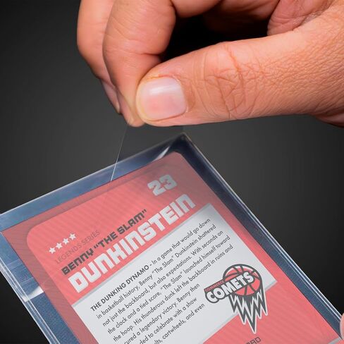 Ultra PRO - CardPreserver 25Ct. Transparent Card Preserver, Protect & Store Collectible Sports Cards, & Standard Size Cards up to 35PT, 2-in-1 Protective Sleeve, Semi Rigid Back, Soft Loading Front in Saudi Arabia