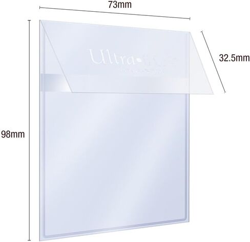 Ultra PRO - CardPreserver 25Ct. Transparent Card Preserver, Protect & Store Collectible Sports Cards, & Standard Size Cards up to 35PT, 2-in-1 Protective Sleeve, Semi Rigid Back, Soft Loading Front in Saudi Arabia