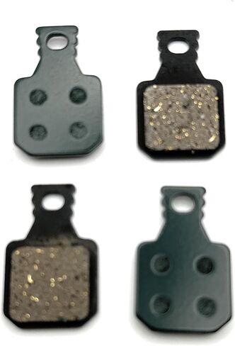 Bike brake pads resin or sintered for Magura All Series MT-2-4-5-6-7-8 Series 4 Pistons AM-XC-DH_FR .Fast Break-in on Mountain-Bike or Road- Bicycle. (Black 4 Pistons) in Kuwait