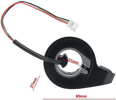 YXQ Throttle Accelerator Accessories Electric Scooter Finger Thumb Speed Control Replacement Part Compatible for Xiaomi M365/Pro 1S Electric Scooter (Black) in Saudi Arabia