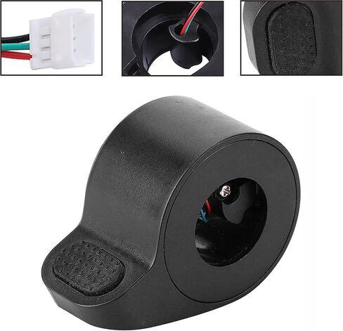 YXQ Throttle Accelerator Accessories Electric Scooter Finger Thumb Speed Control Replacement Part Compatible for Xiaomi M365/Pro 1S Electric Scooter (Black) in Saudi Arabia