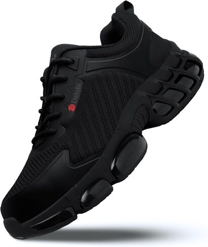 Slip On Steel Toe Shoes for Men Work Safety Sneakers Comfortable Indestructible Industrial Construction Footwear in Saudi Arabia