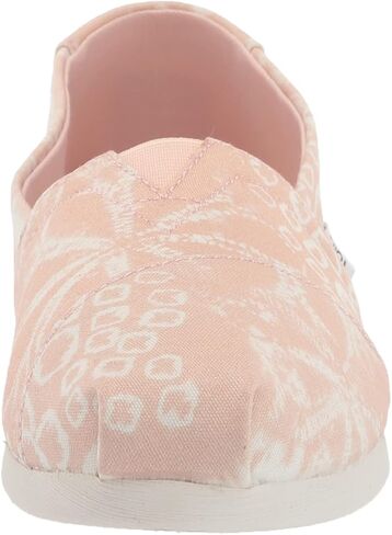 TOMS Womens Alpargata Slip On Flats Casual - Pink in Saudi Arabia