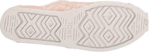 TOMS Womens Alpargata Slip On Flats Casual - Pink in Saudi Arabia