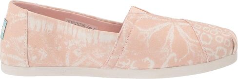 TOMS Womens Alpargata Slip On Flats Casual - Pink in Saudi Arabia