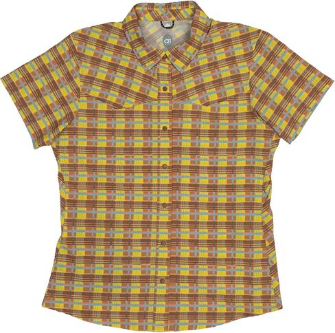 Club Ride Women's Bandara Shirt - Lightweight and Breathable Short Sleeve Button Up for Female Cyclists in Saudi Arabia
