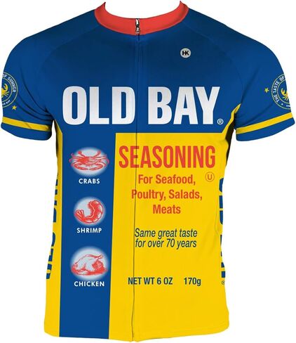 Old Bay Cycling Jersey Collection (Old Bay Jersey, Medium) in Saudi Arabia