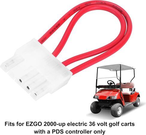 Roykaw Golf Cart شريحة ترقية عالية السرعة لـ 36 فولت EZGO 2000-Up، سرعة عالية، تحكم دقيق في نظام القيادة فقط (PDS TXT Freedom)، OEM# 73272-G01 in Saudi Arabia