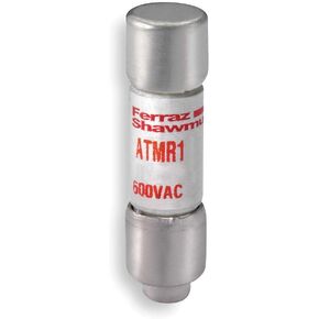 Mersen ATMR1 Single Element Class CC Rejection Current-Limiting Fast Acting Fuse 1 AC 600 Volt DC Amp-Trap, Color