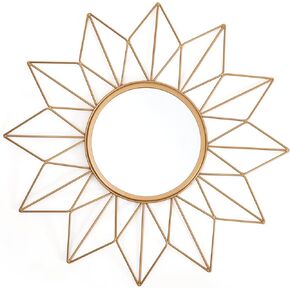 مرآة حائط من Habitat Décor Narci Gold Floral in Kuwait