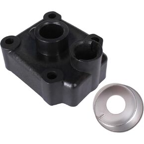 Boat Engine 348-65016-0 348-65016-1 348650160 348650161 348650160M 348650161M Water Pump Case Housing Upper w/Liner 348-65011-0 348650110 for Tohatsu for Nissan 25HP 30HP 40HP Ouboard Motor