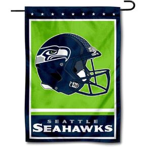 Seattle Seahawks Decorative Yard Garden Flag