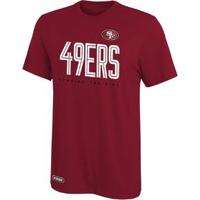 Outerstuff NFL Men's Team Color Huddle Up Short Sleeve Performance T-shirt