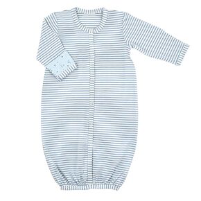 Stephan Baby Stripey Knit Collection, Reversible Blanket, Yellow + White Stripes with Stars